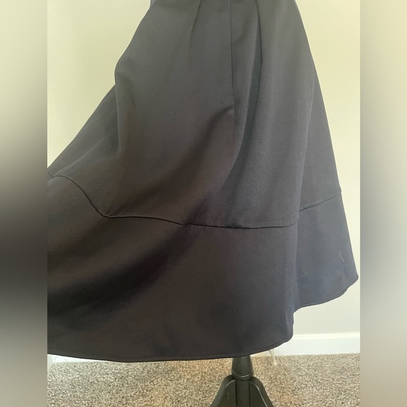 Lumier by Bariano formal navy blue knee length dress size medium - Picture 7 of 13